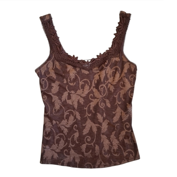 Vintage Arianne Brown Cami - Picture 7 of 9